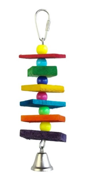 CB Wood Beads & Bell Toy
