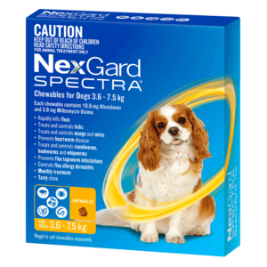 NexGard Spectra 3.6 - 7.5kg