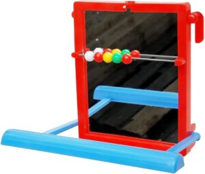 CB Perch mirror with beads